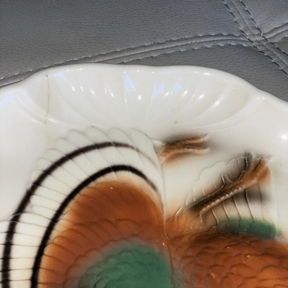 Vintage 1959 Turkey Platter Lane and Co Van Nuys California T-40 Thanksgiving - Picture 6 of 8